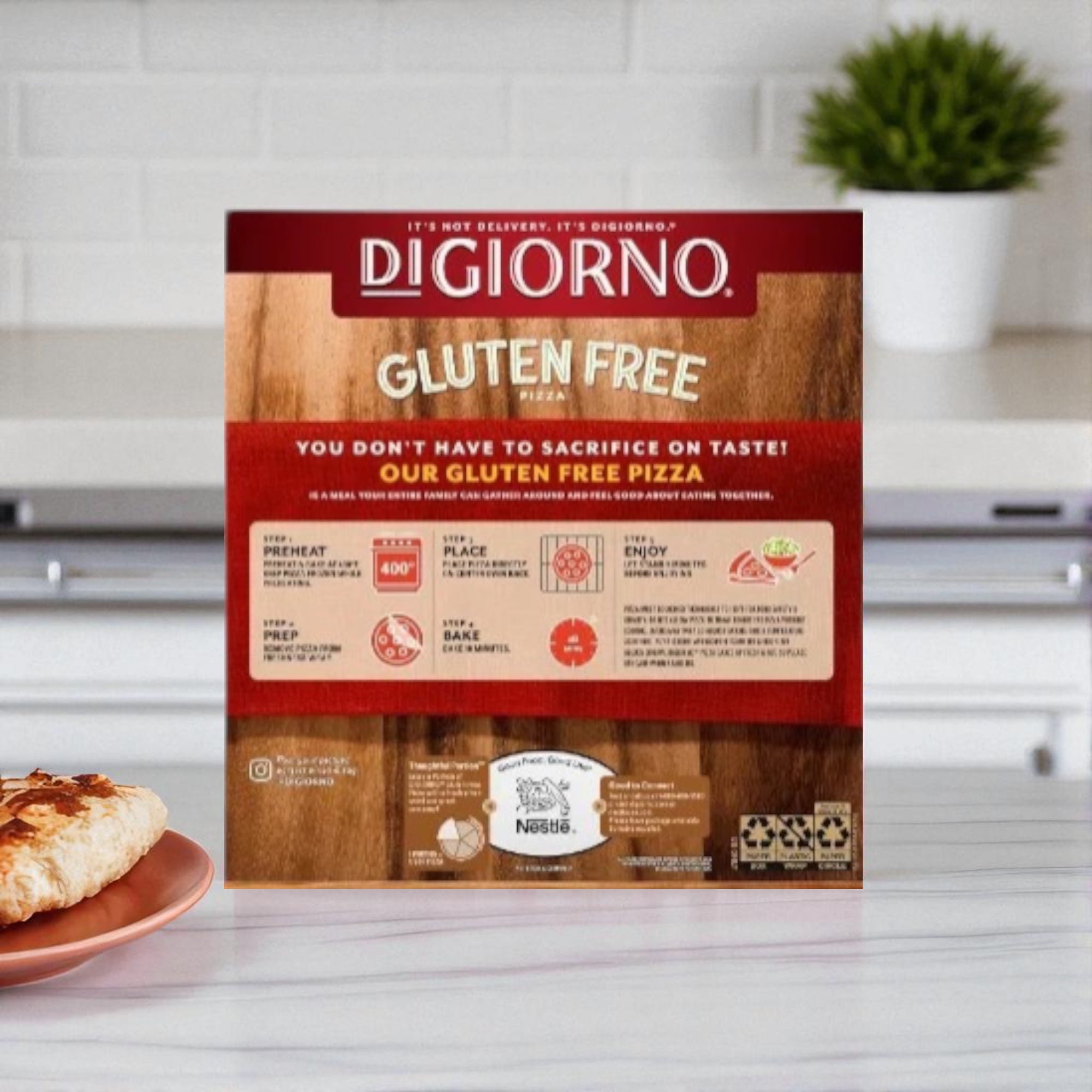 DiGiorno Gluten Free Frozen Pizza- 24.2 Oz - 1 Count