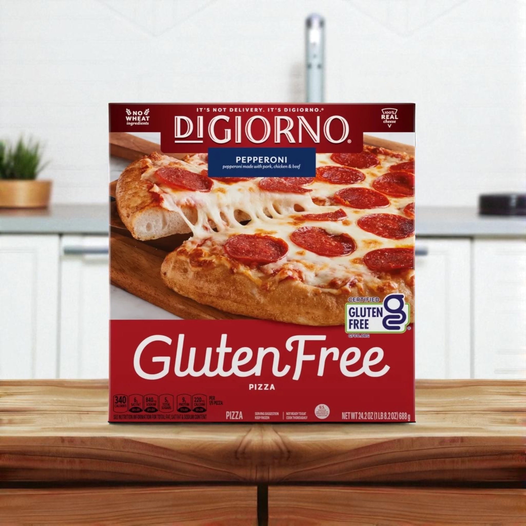 DiGiorno Gluten Free Frozen Pizza- 24.2 Oz - 1 Count
