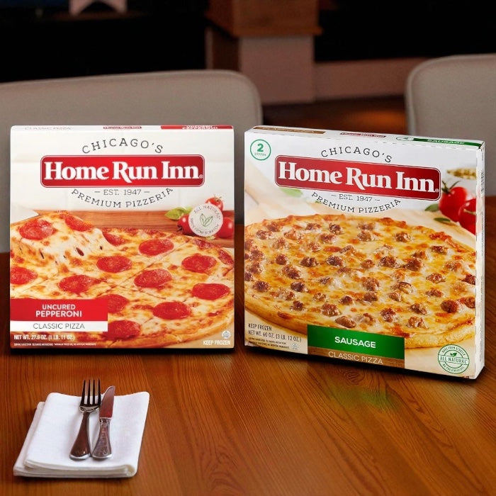 Home Run Inn Pepperoni & Sausage Pizza Combo (2 Items Total)