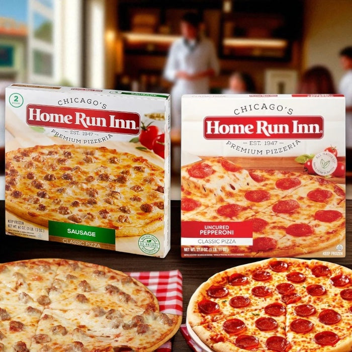 Home Run Inn Pepperoni & Sausage Pizza Combo (2 Items Total)