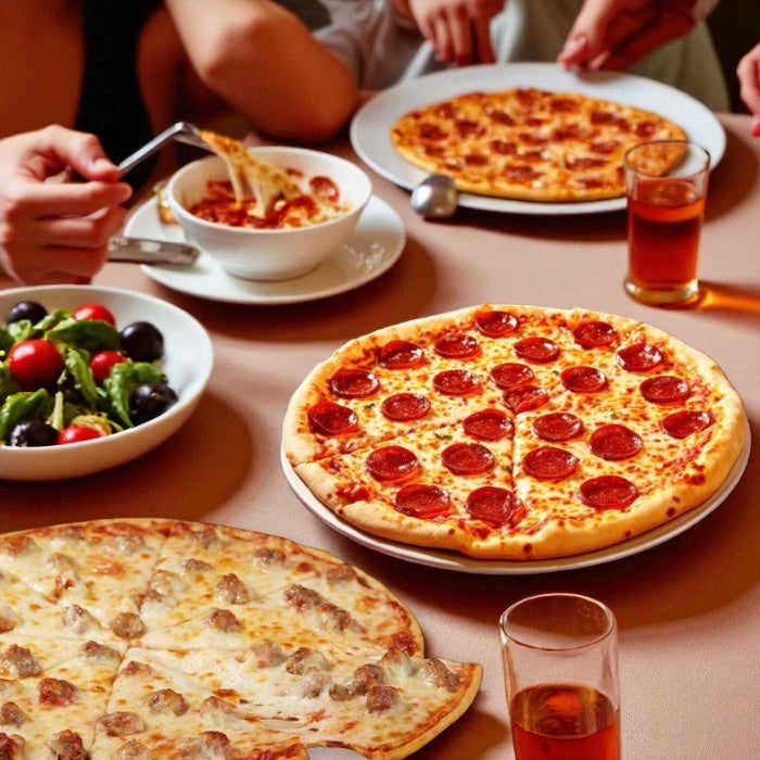 Home Run Inn Pepperoni & Sausage Pizza Combo (2 Items Total)