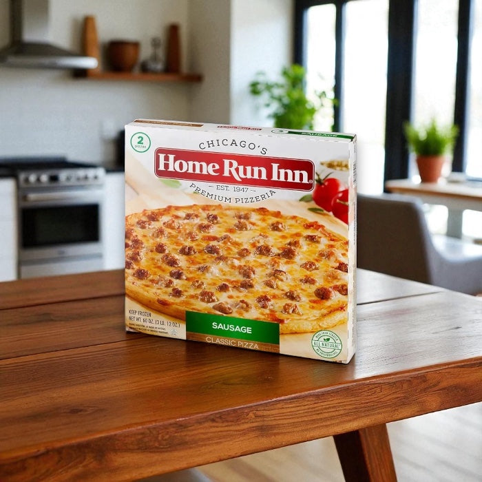 Home Run Inn Classic Sausage Pizza, 60 oz. - 1 Pack (2 Pizzas)