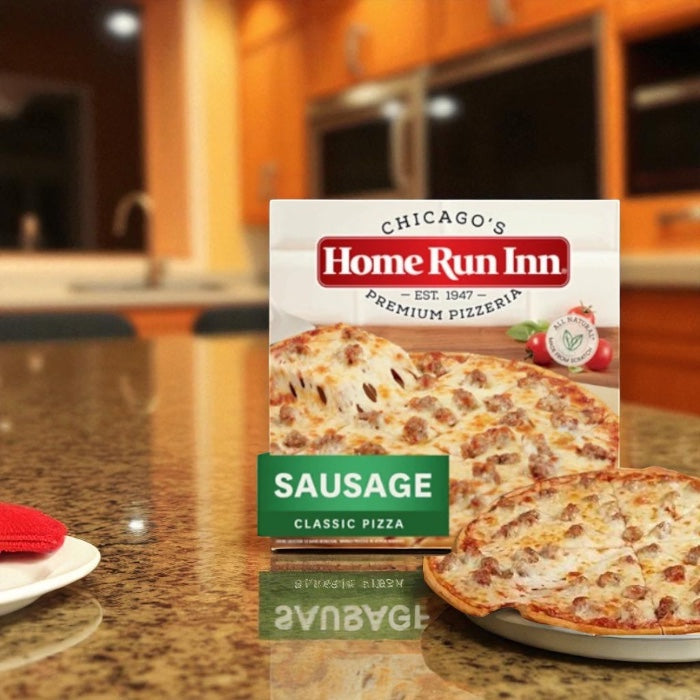 Home Run Inn Classic Sausage Pizza, 60 oz. - 1 Pack (2 Pizzas)
