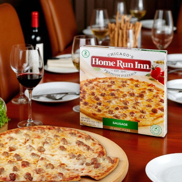 Home Run Inn Classic Sausage Pizza, 60 oz. - 1 Pack (2 Pizzas)