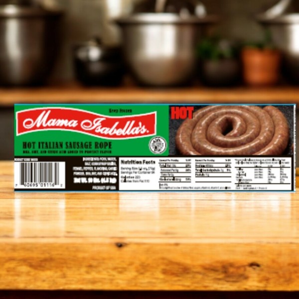 Mama Isabella Italian Rope Sausage - 10 lbs