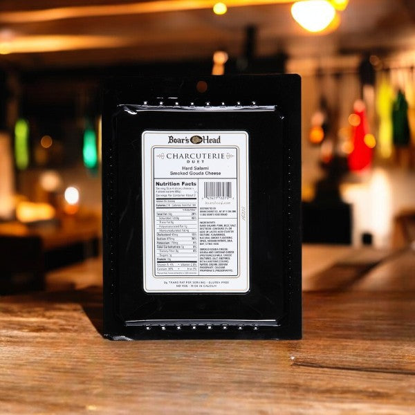 Boar's Head Charcuterie Duet: Hard Salami & Smoked Gouda- 1 Count