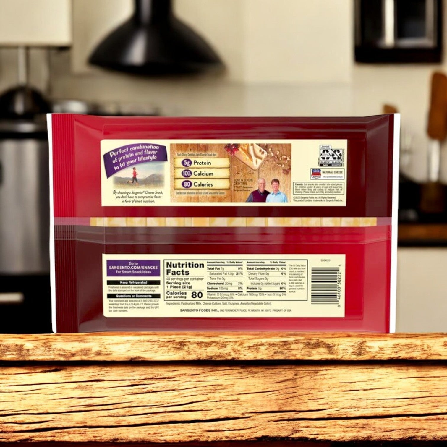 Sargento Sharp Cheddar-Jack Cheese Sticks | 0.75 oz, 48 ct