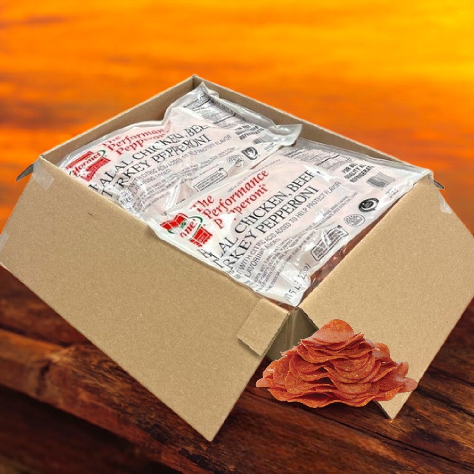 Hormel Halal Pepperoni - 5 lb