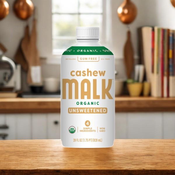 MALK Cashew Milk, Unsweetened-28 FL Oz-1 Pack