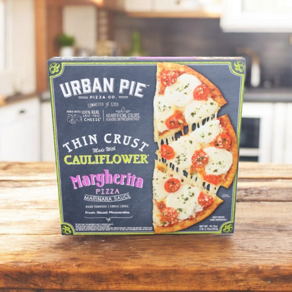 Urban Pie Pizza Co. Pizza, Thin Crust, Margherita, 19.15 oz. - 1 Count