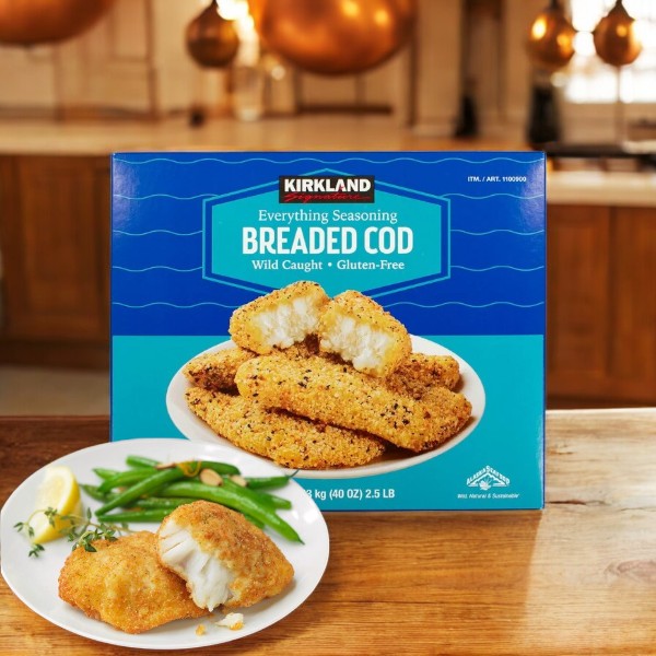 Kirkland Signature Gluten Free Everything Cod, 2.5 lbs- 1 Pack