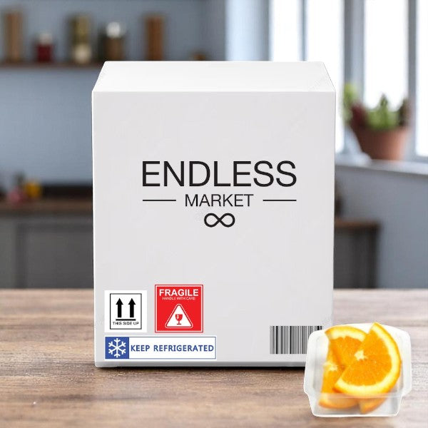 Sliced Oranges, 2.5 oz. - 100 Pack - Made to Order! 7 Days Shelf Life When You Receive