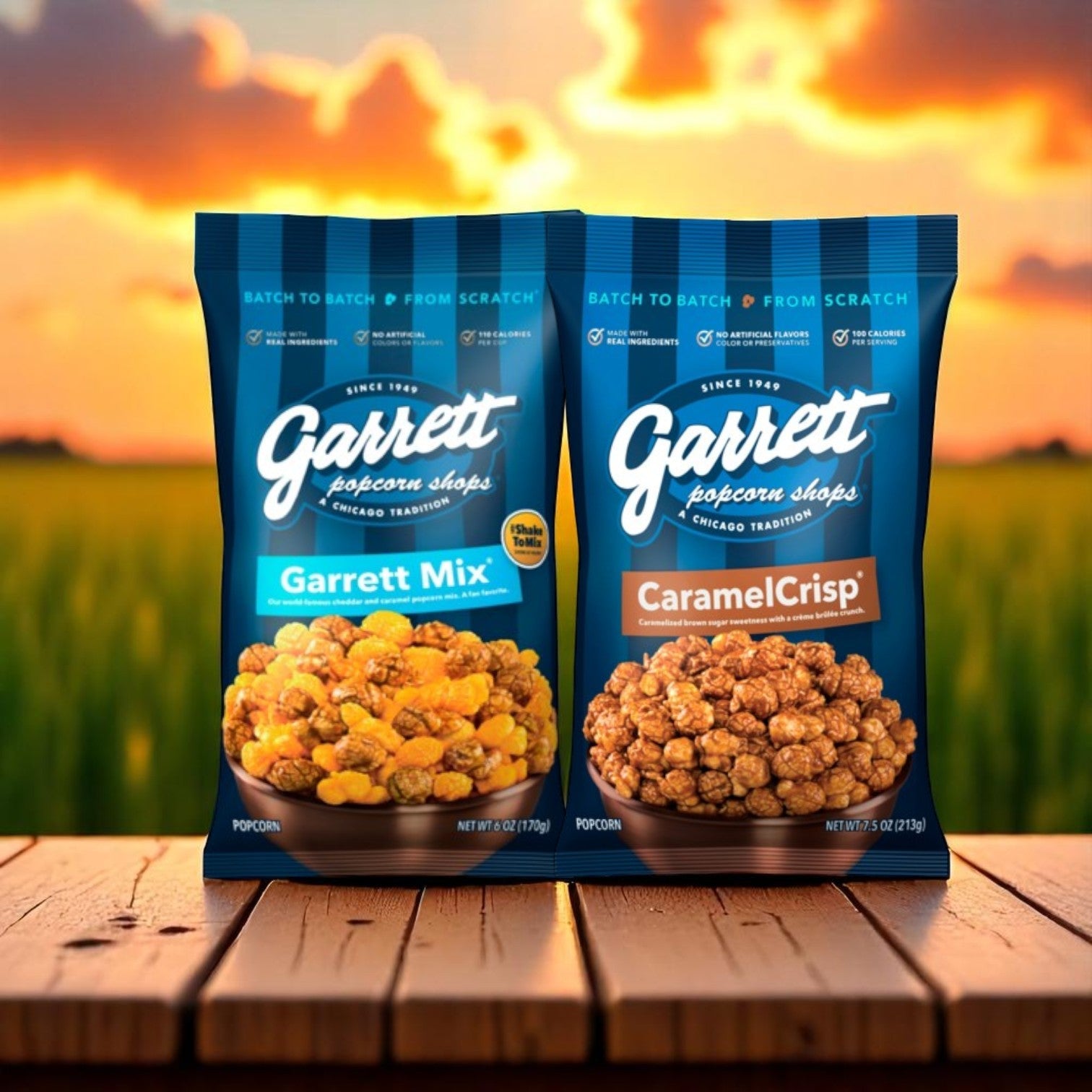 Garrett Popcorn – 2-Bag Combo Pack