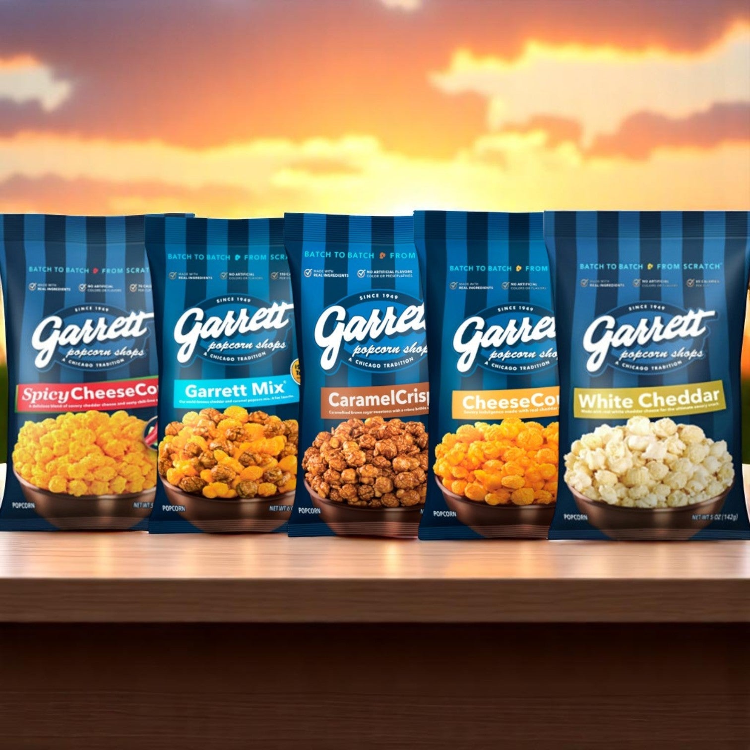 Garrett Popcorn 5-Bag Combo Pack