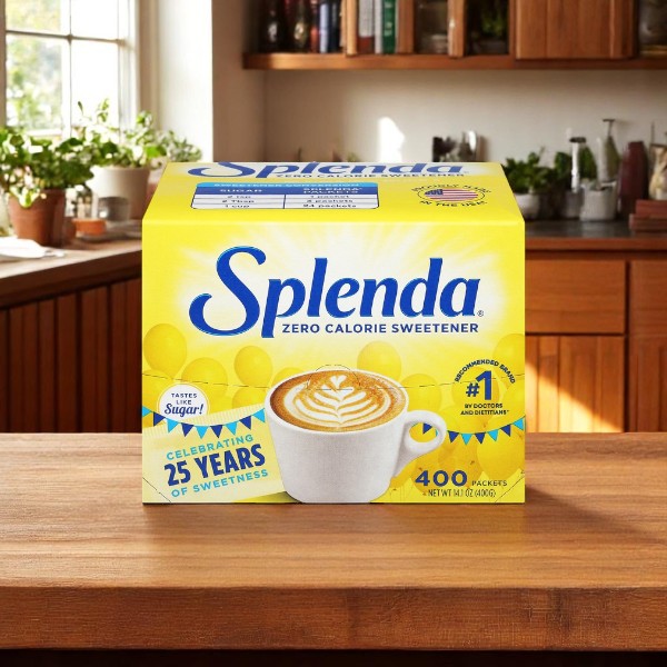 Splenda Sweetener, Zero Calorie- 400 Count- 1 Pack