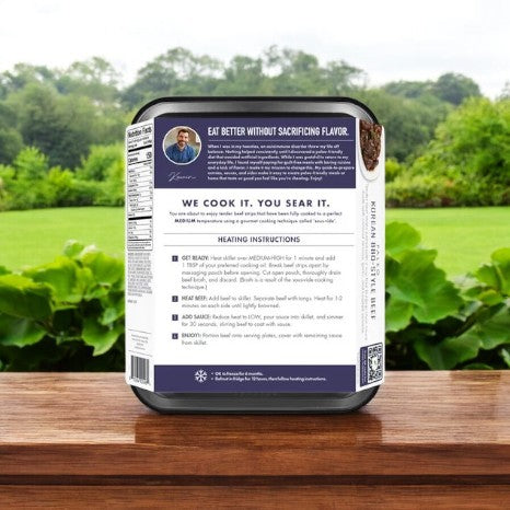 Kevin's Paleo Korean BBQ-Style Beef- 3 Count