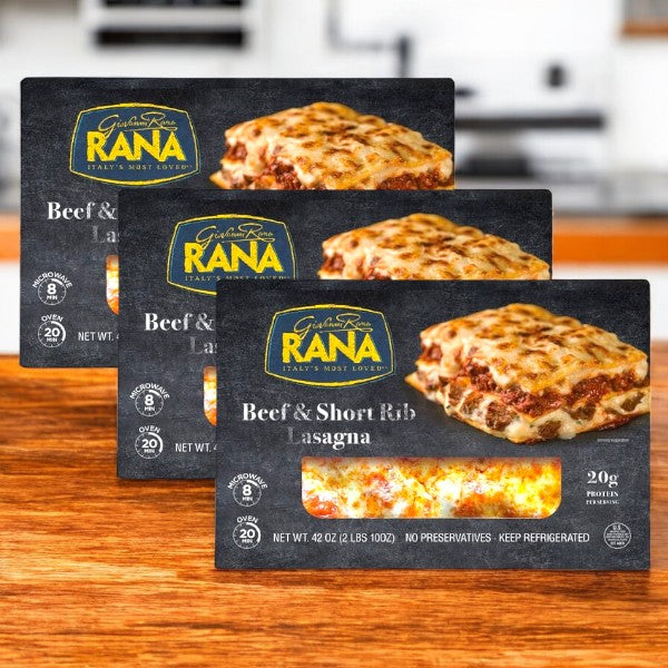 Rana Beef & Short Rib Lasagna, 42 oz- 3 Count