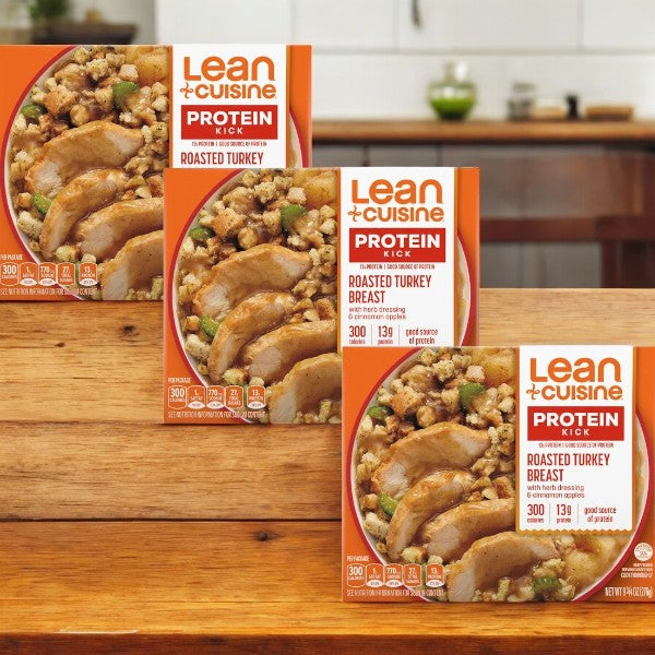 Lean Cuisine Protein Kick Frozen Roasted Turkey Breast-3 Count