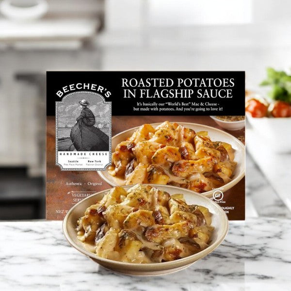 Beecher's Handmade Cheese Gluten Free Roasted Potatoes in Flagship Sauce-20 Oz- 1 Count