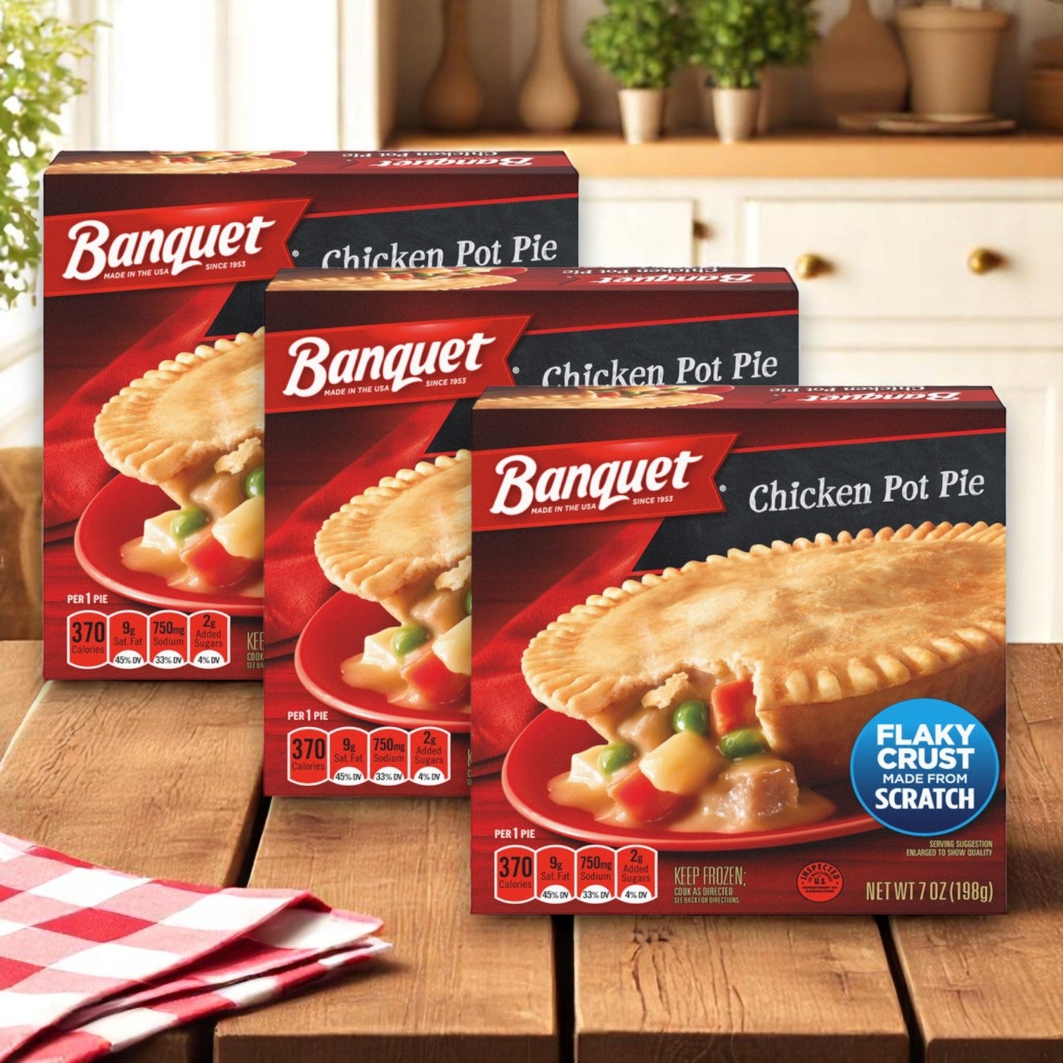 Banquet Chicken Pot Pie – 7 oz – 3 Packs