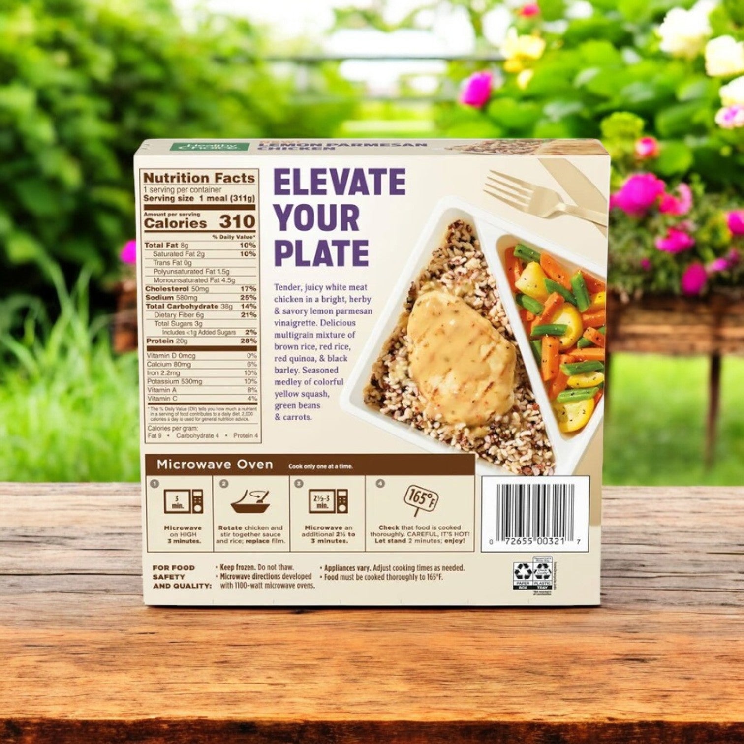 Healthy Choice Lemon Parmesan Chicken, Frozen Meal – 11 oz