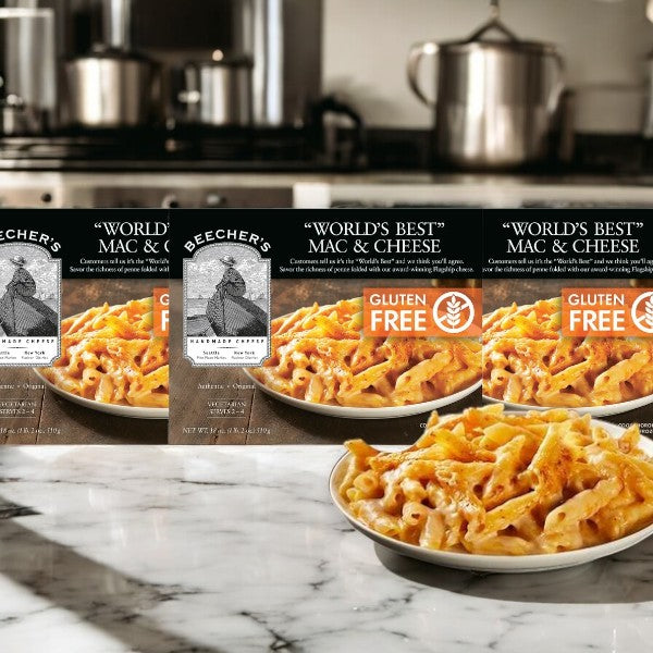 Beecher's Handmade Cheese Gluten Free "World's Best" Mac & Cheese-18oz-3 Count