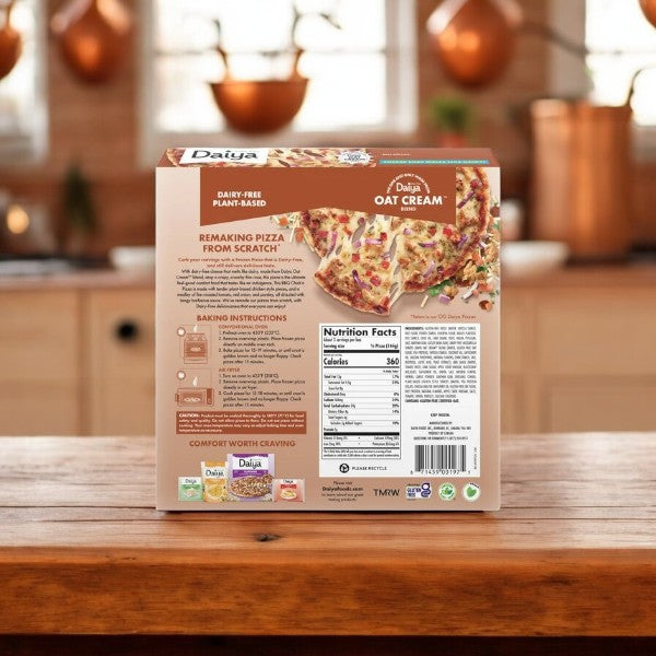 Daiya Dairy Free Gluten Free Meatless BBQ Chick'n Pizza, 15.3 oz.- 3 Count