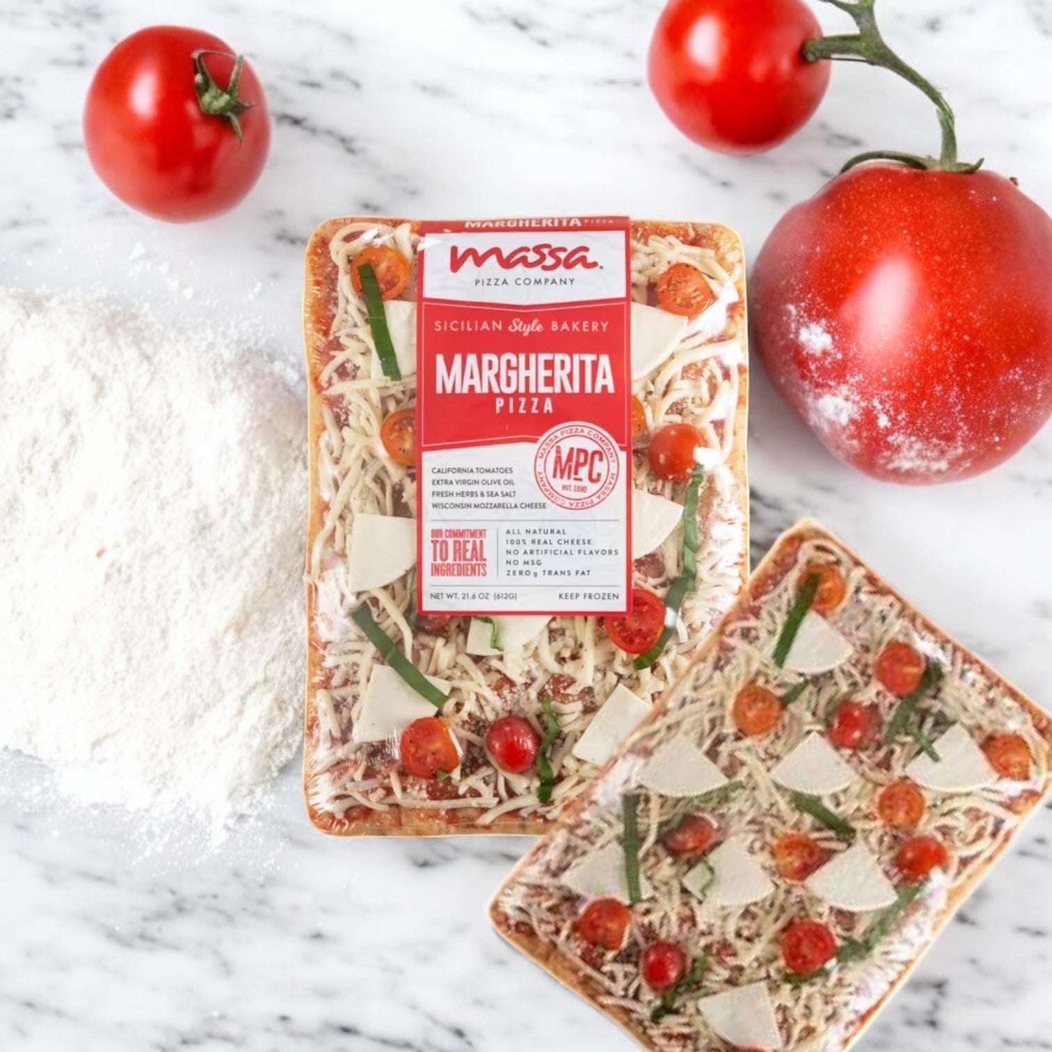 Massa Pizza Co. Margherita Bakery Pizza, 21.6 oz.