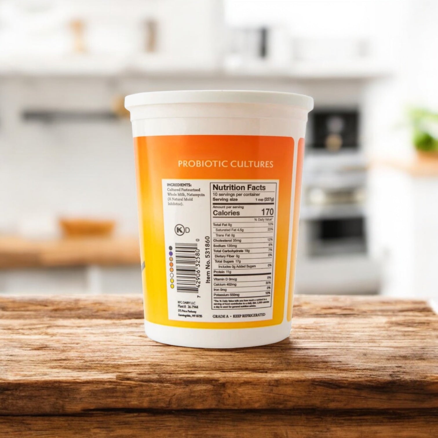 Noga Dahi Whole Milk India Yogurt Plain, 3 Count