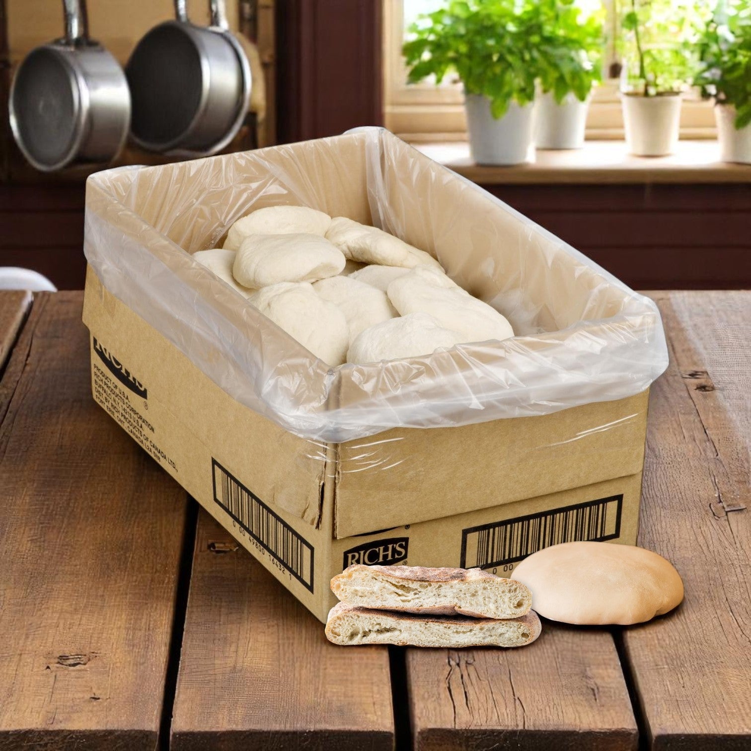 Rich’s Products Corp – Pizza Dough Ball (9 oz) – 48 Count