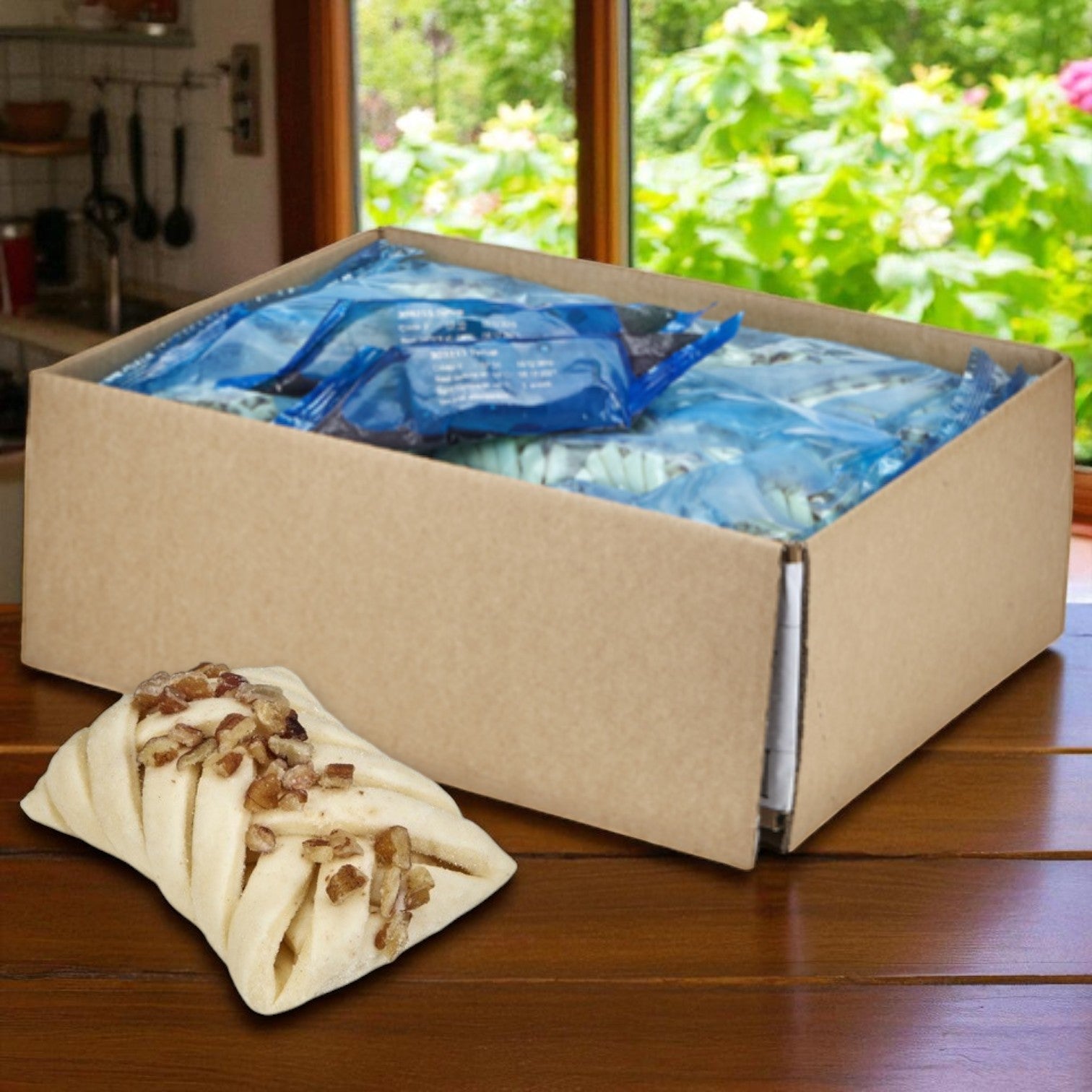 Schulstad USA Inc - Mini Maple Pecan Danish, 120 Count, 1.5 oz Each