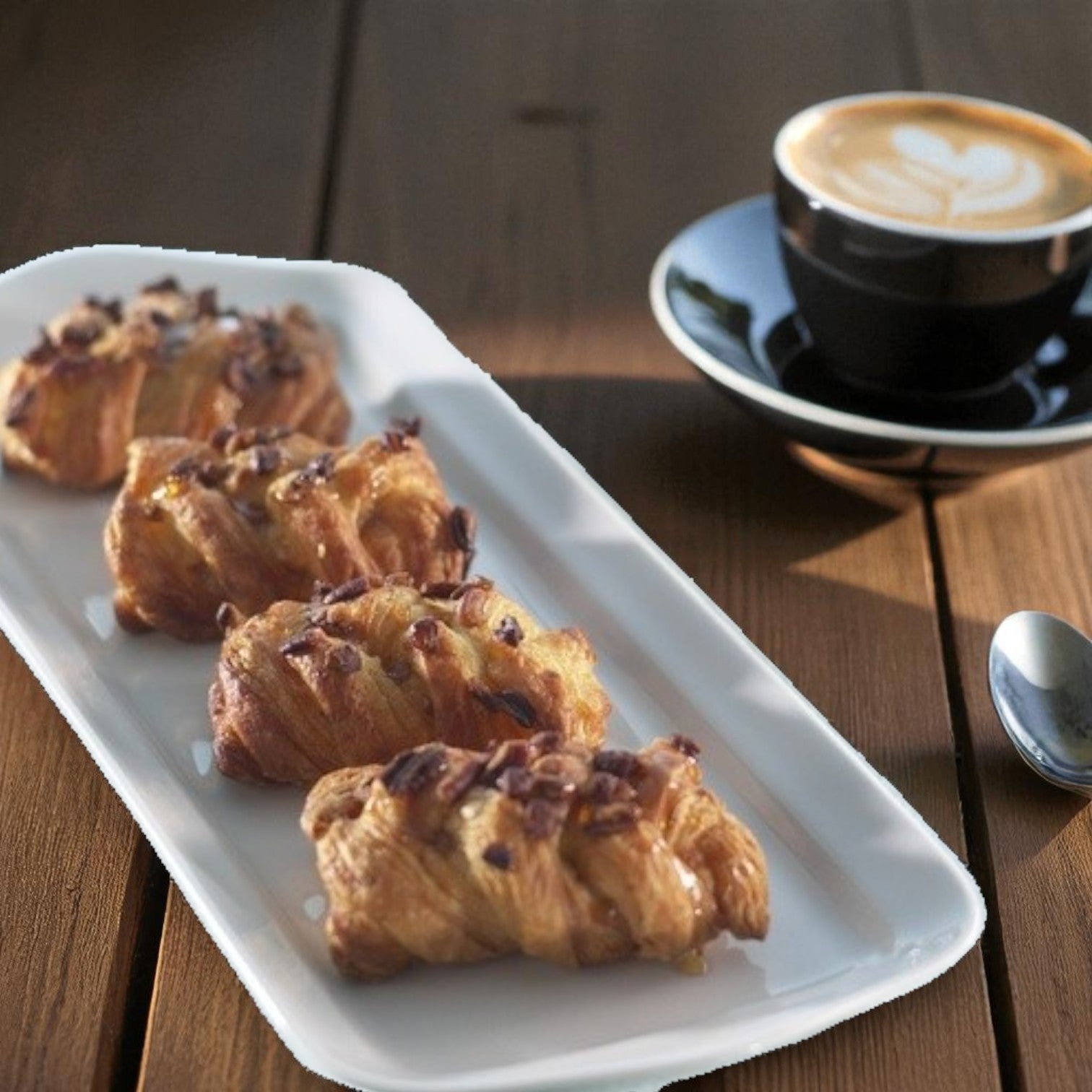 Schulstad USA Inc - Mini Maple Pecan Danish, 120 Count, 1.5 oz Each