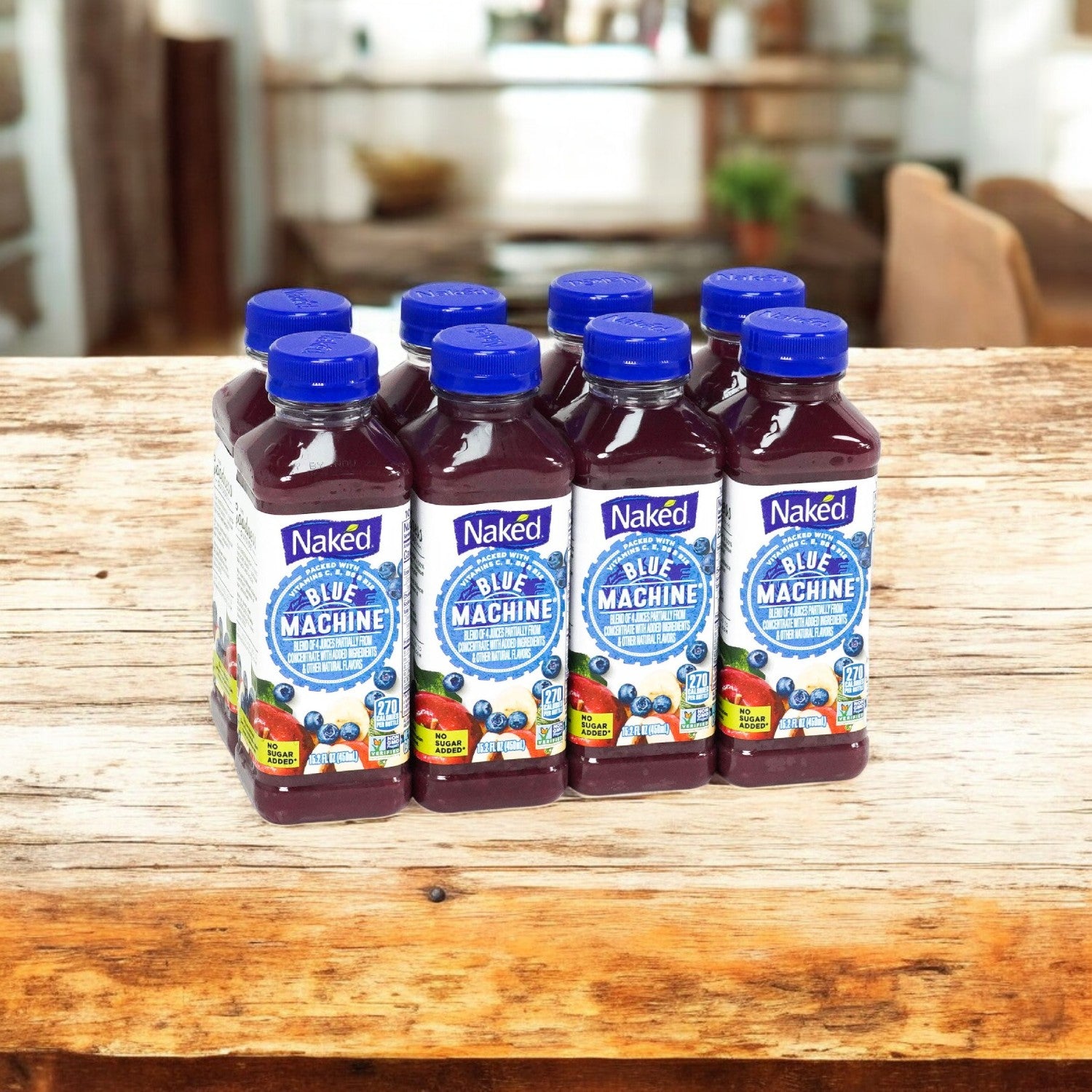 Naked Juice Blue Machine Drink-8 Count- 1 Case