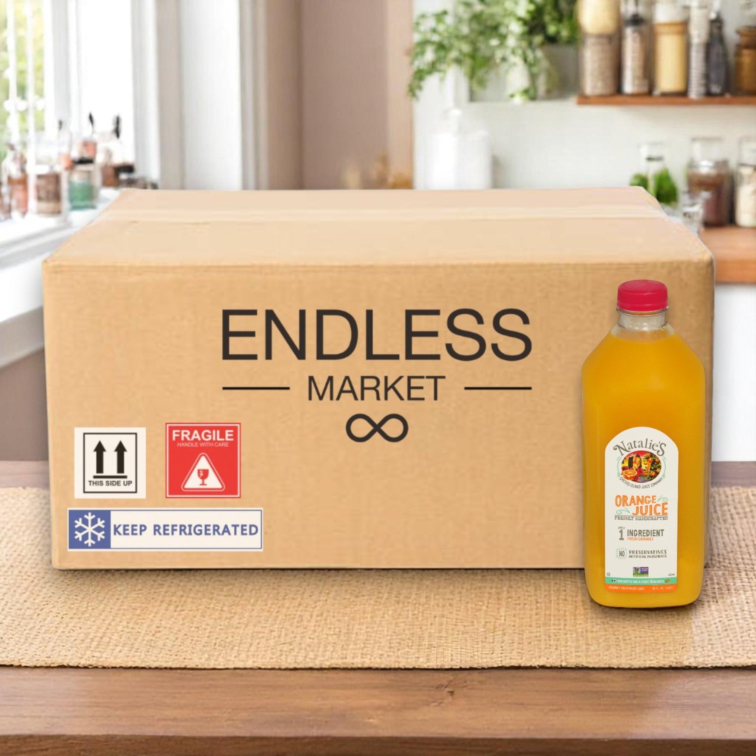 Natalie’s Orchid Island Orange Juice – 6/56 oz Bottles