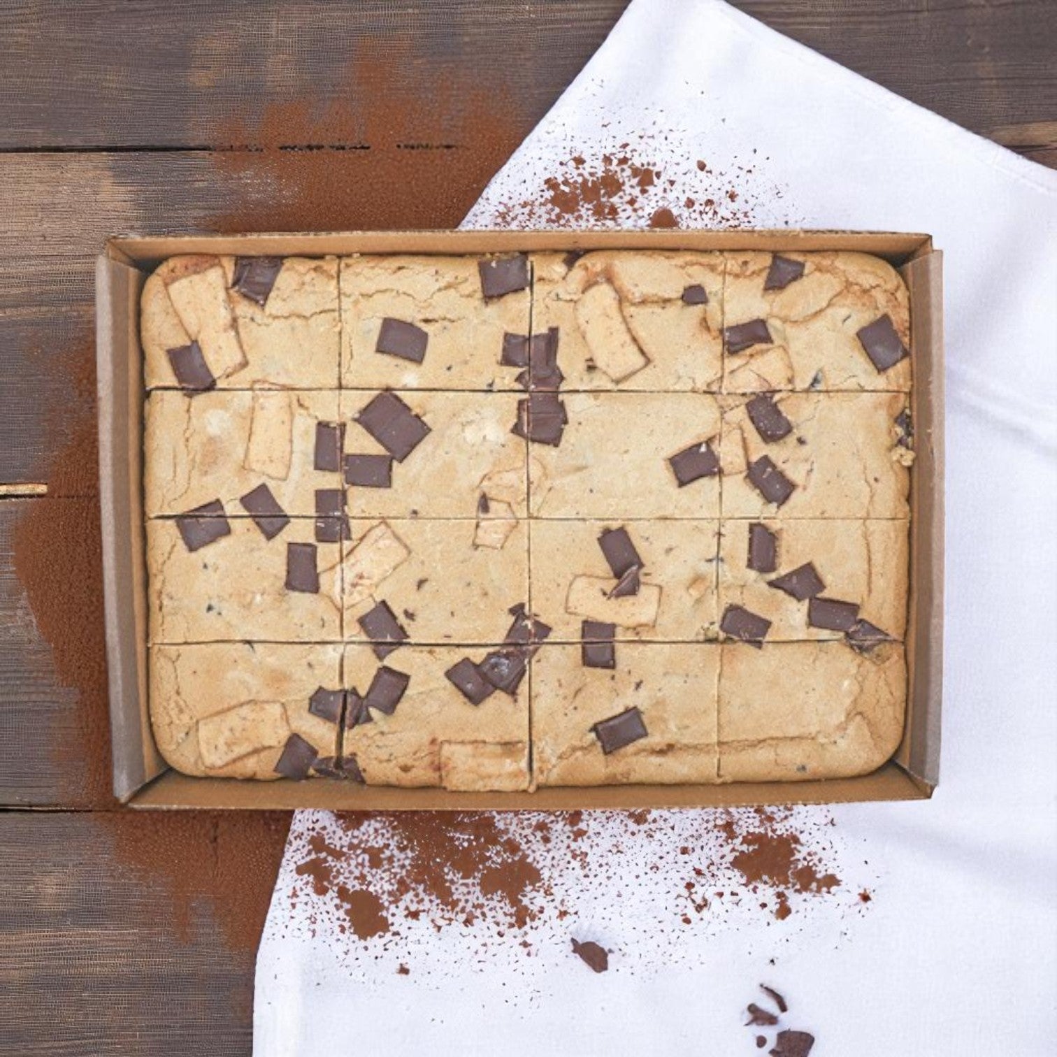 Sweet Street Toffee Almond Crunch Dessert Bars – 4 Trays per Box (16 Bars Each) - 64 Bars Total