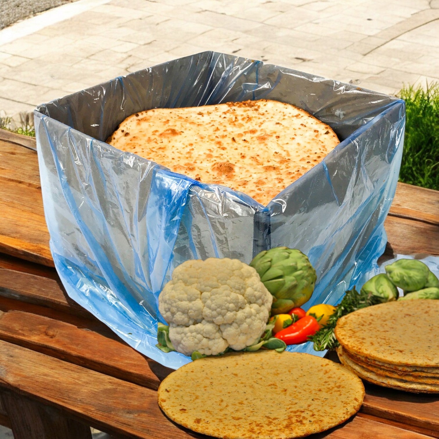 Venice Baking Co. 24 Count- Pizza Crust Cauliflower 10"