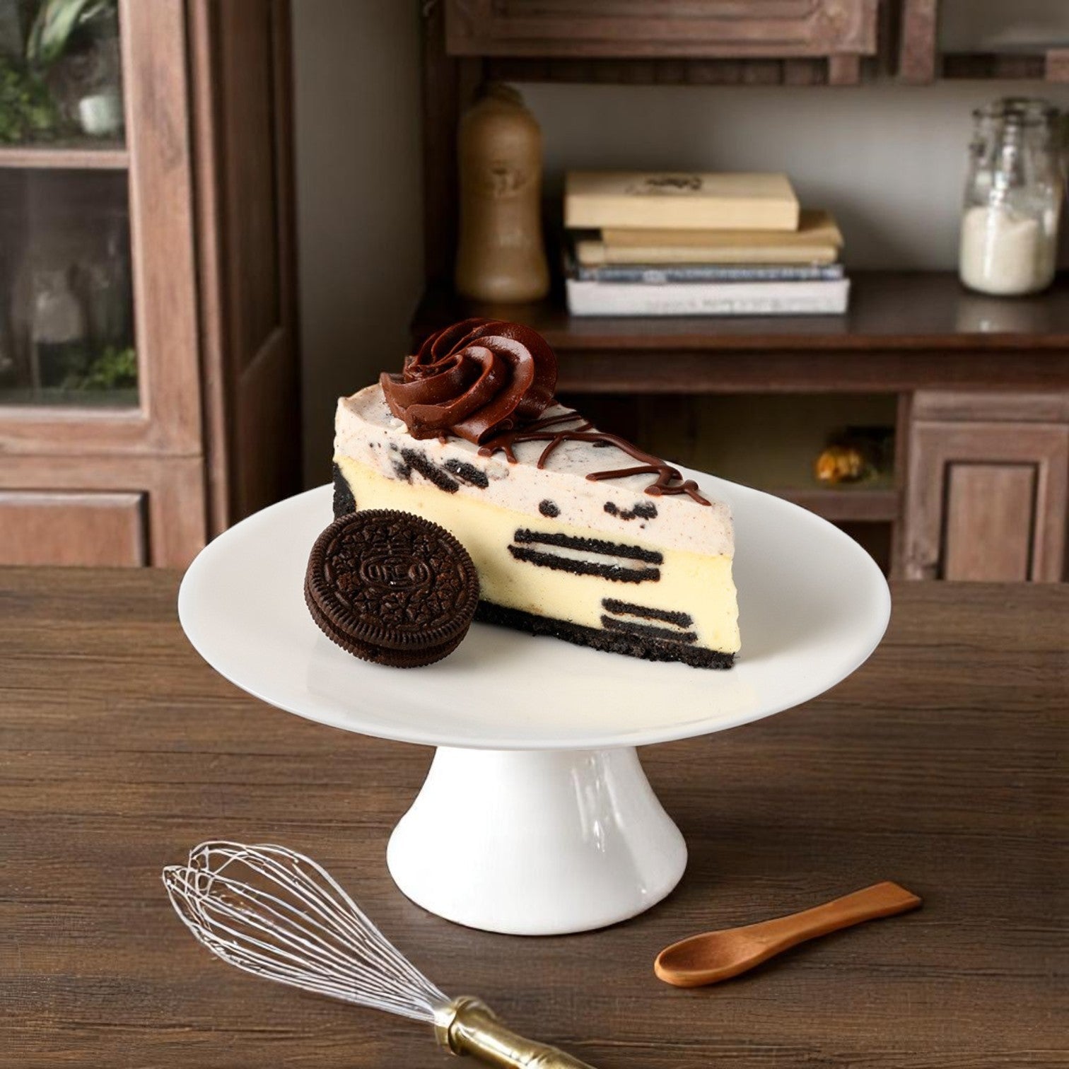 The Cheesecake Factory Bakery – Cookies & Cream Cheesecake with Oreo® – 2/10" – 14 Slices Each