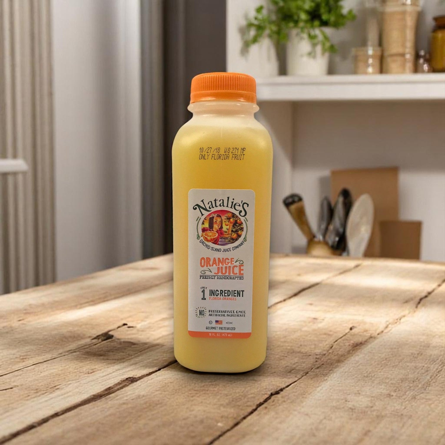 Natalie’s Orchid Island Fresh Orange Juice – 12 Pack (12 fl oz Bottles)