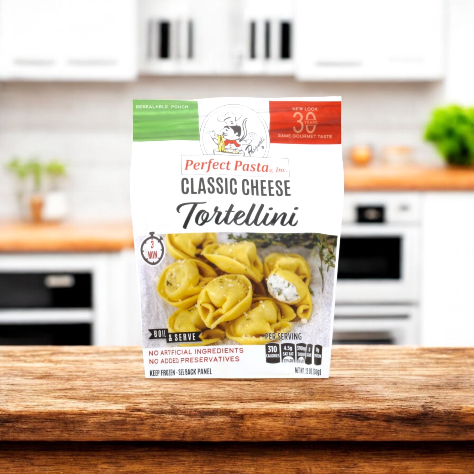 Perfect Pasta Classic Cheese Tortellini , 1 Pack