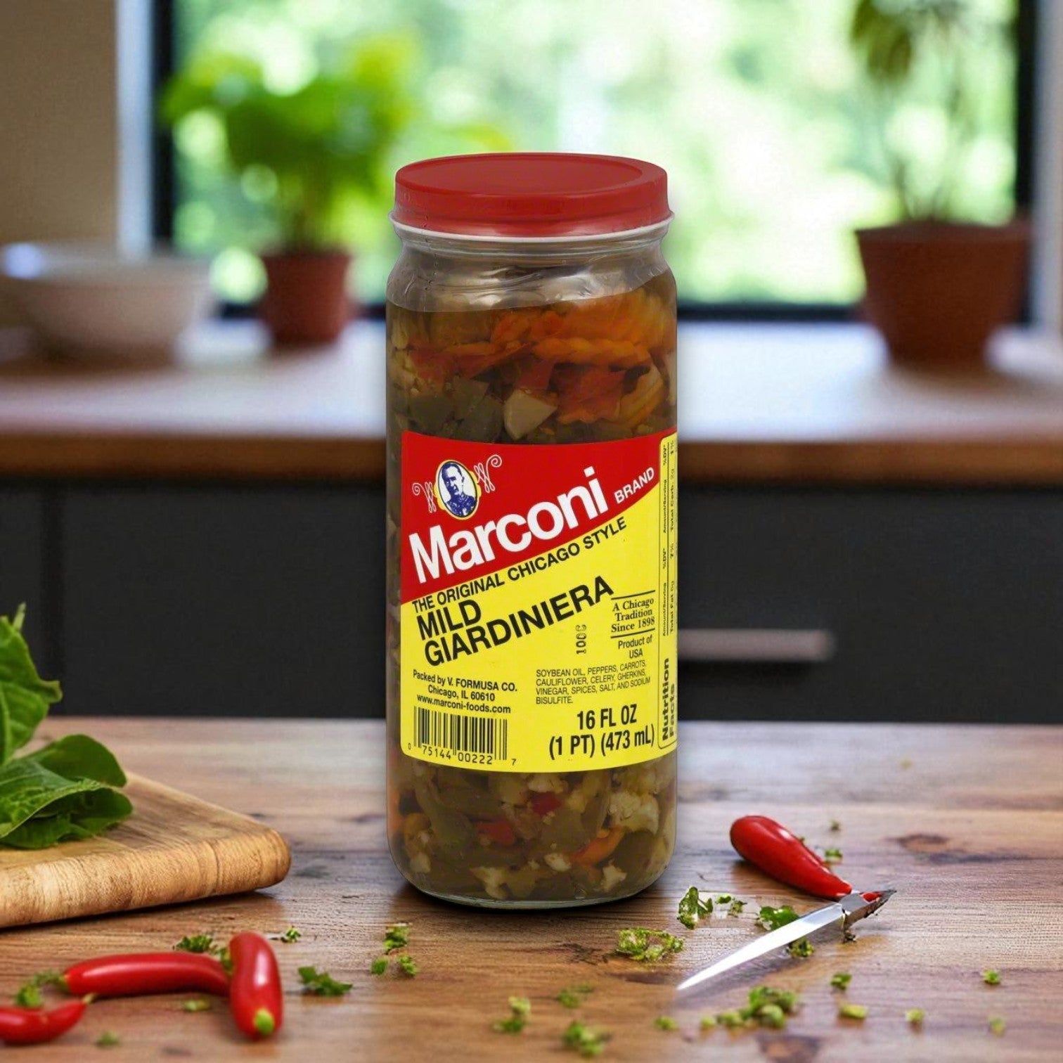 Chicago Sausage Pizza Lovers Bundle – Home Run Inn, Giordano’s, Lou Malnati’s, Uno, & Marconi Giardiniera