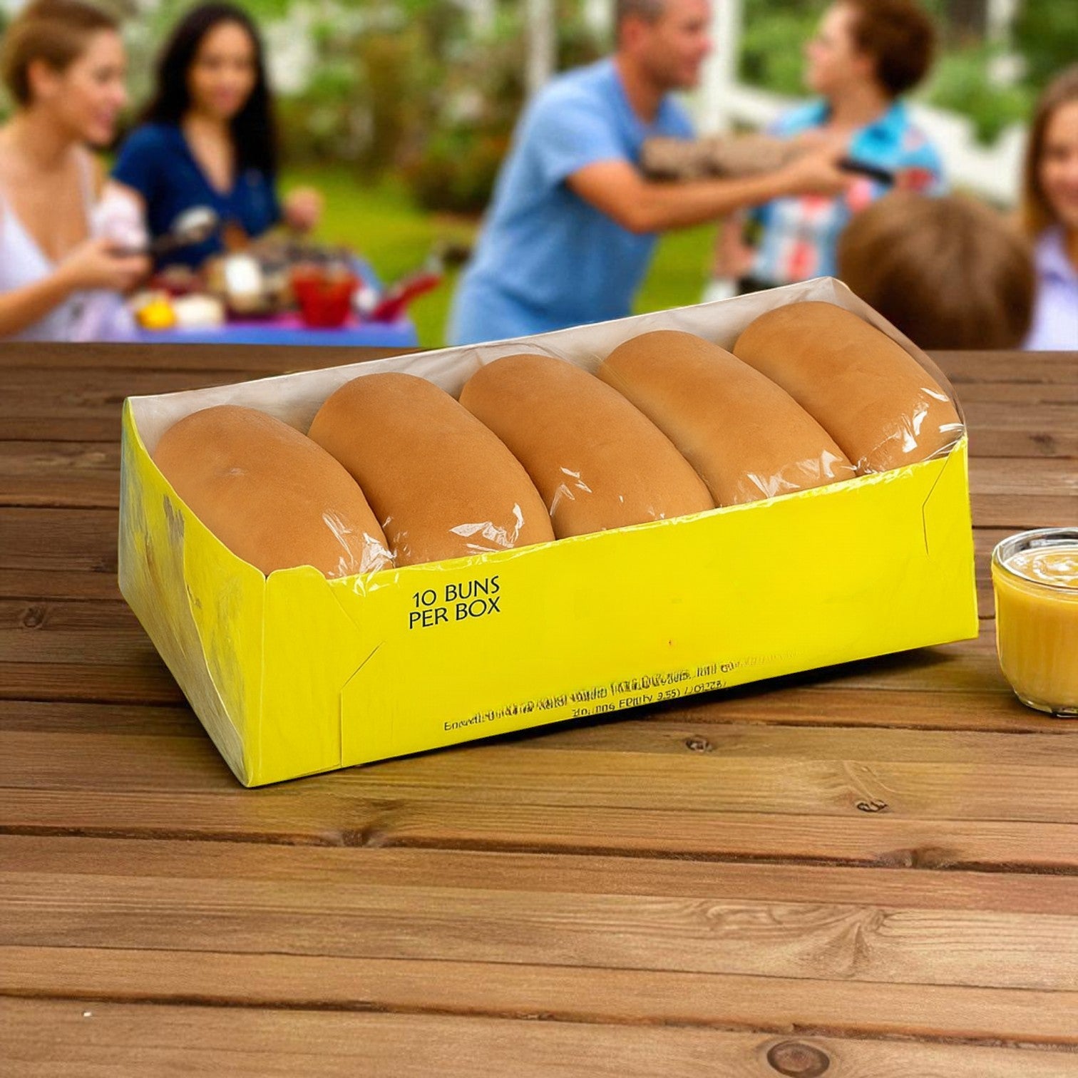 Vienna Beef Plain Hot Dog Buns-10 Buns Per Package- 1 Pack