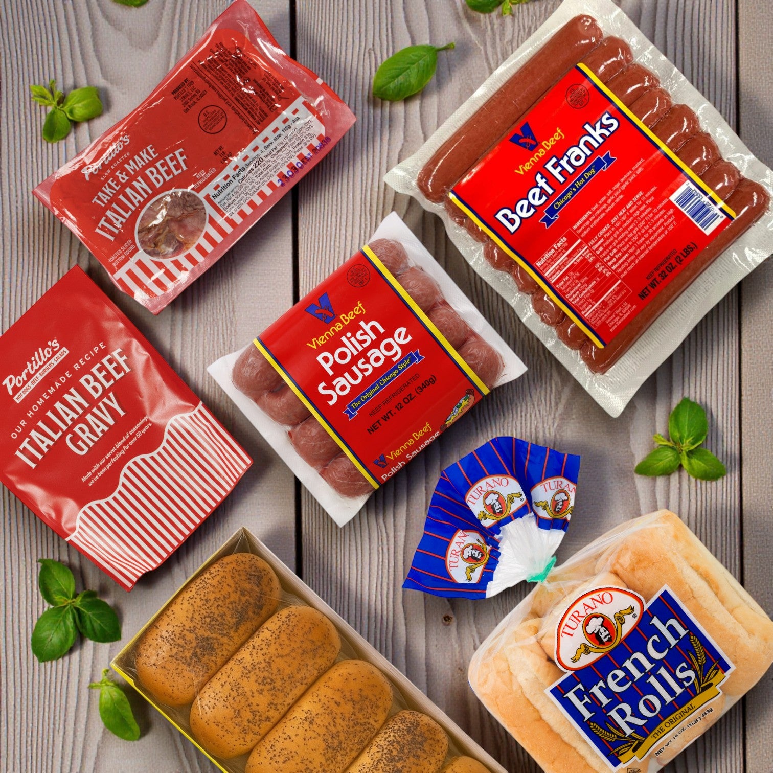 Ultimate Chicago Grill & Sandwich Kit – Vienna Beef, Polish & Italian Beef Combo