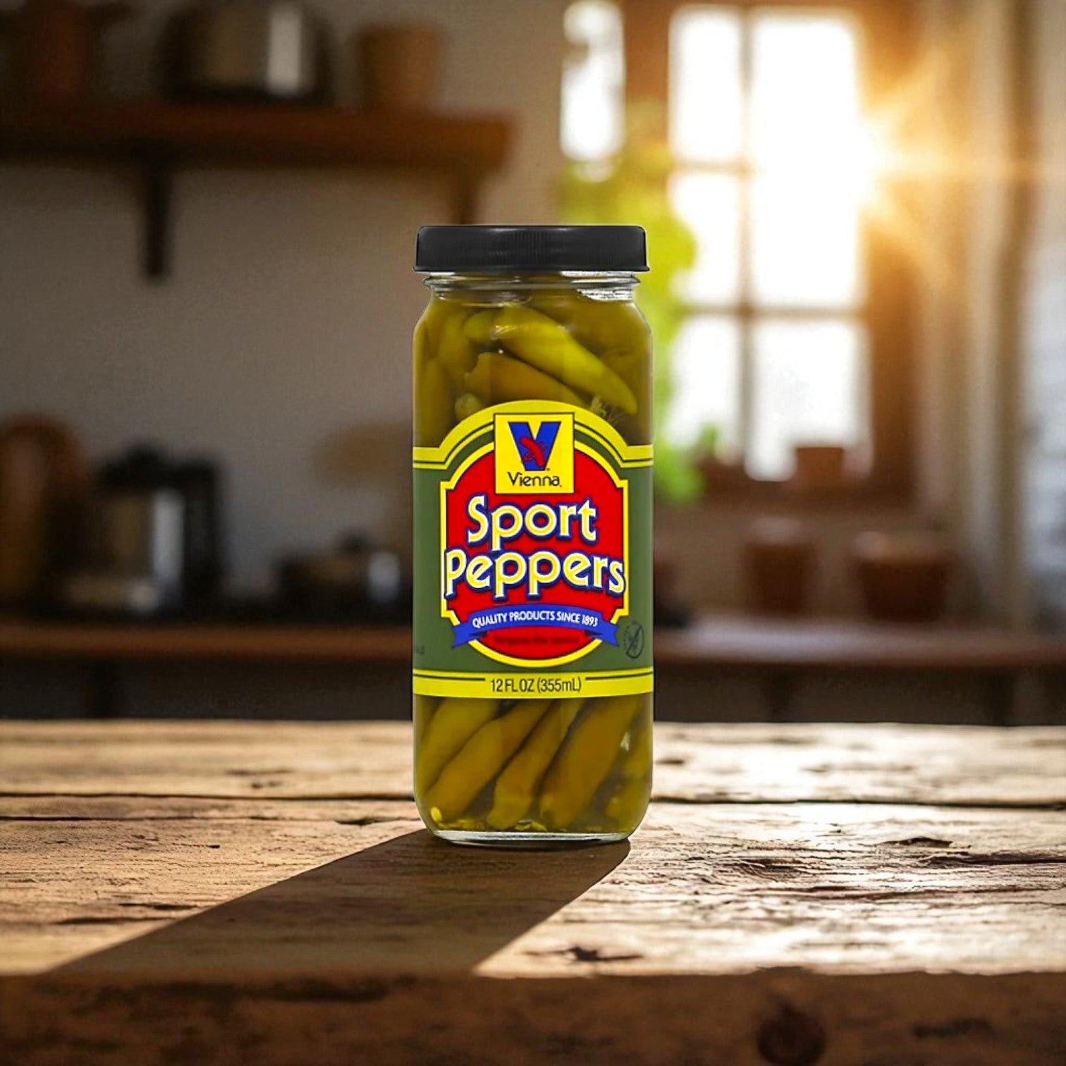 Vienna Sport Peppers 12x12 Oz Jar
