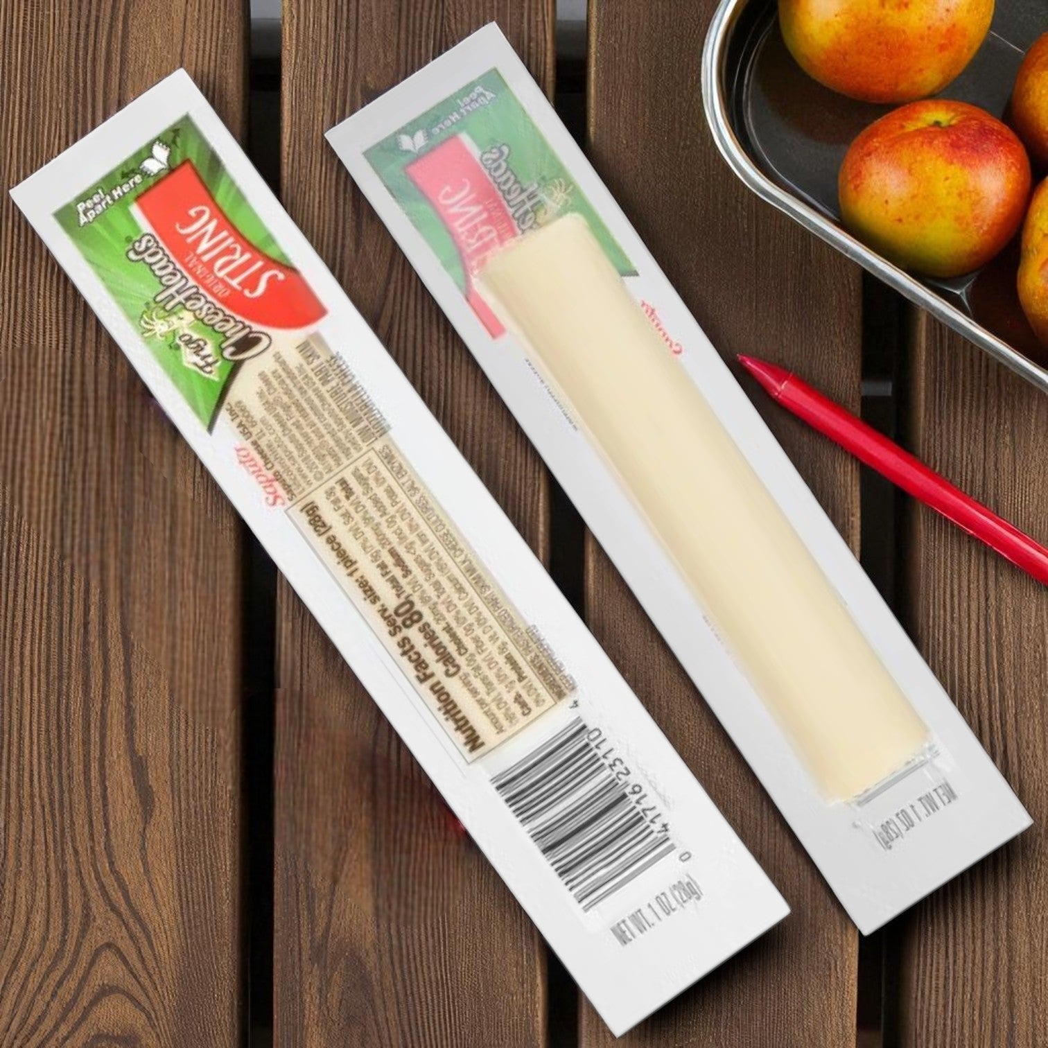 Frigo® Cheese Heads® Original Mozzarella String Cheese Snacks -1 oz. - 5 bags-(300 Count)