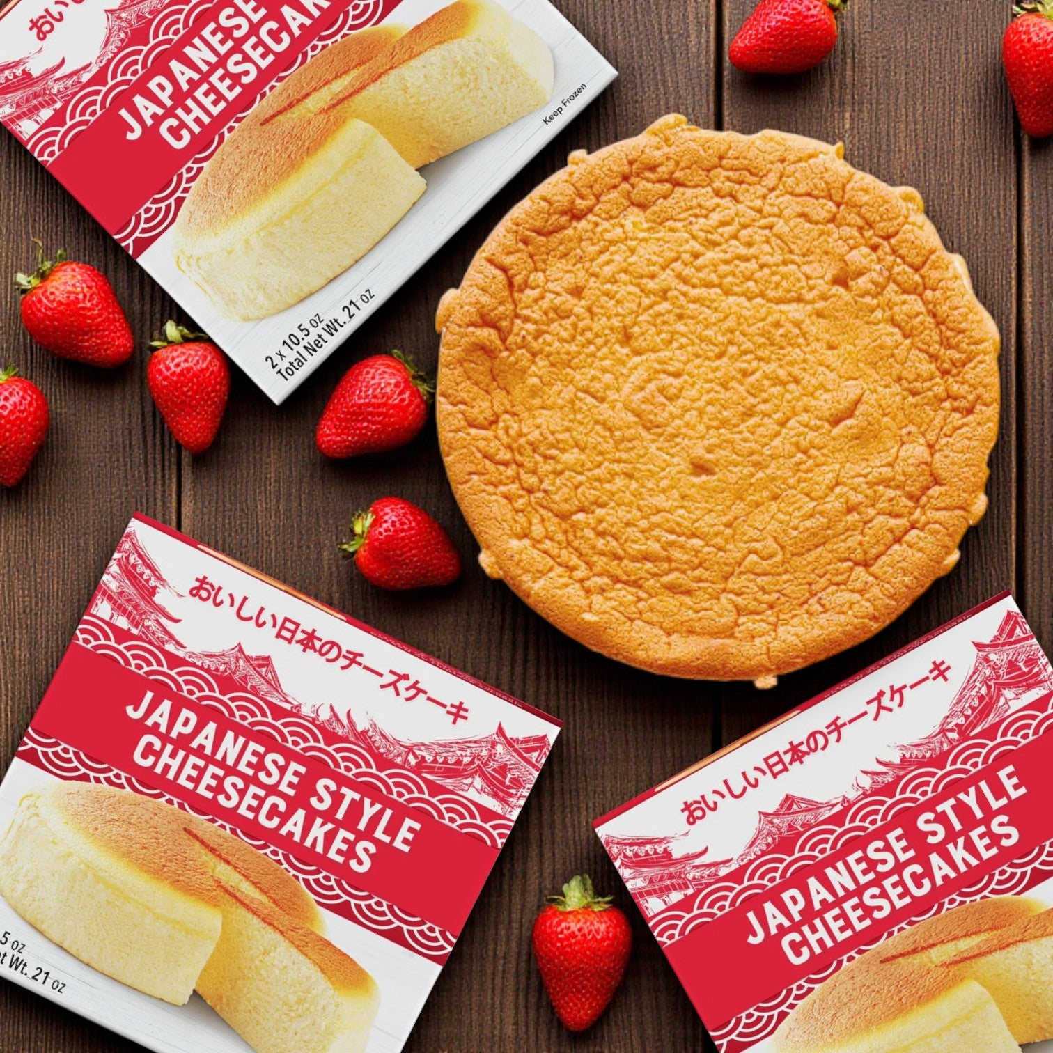 Delcato Japanese Style Cheesecake-3 Boxes
