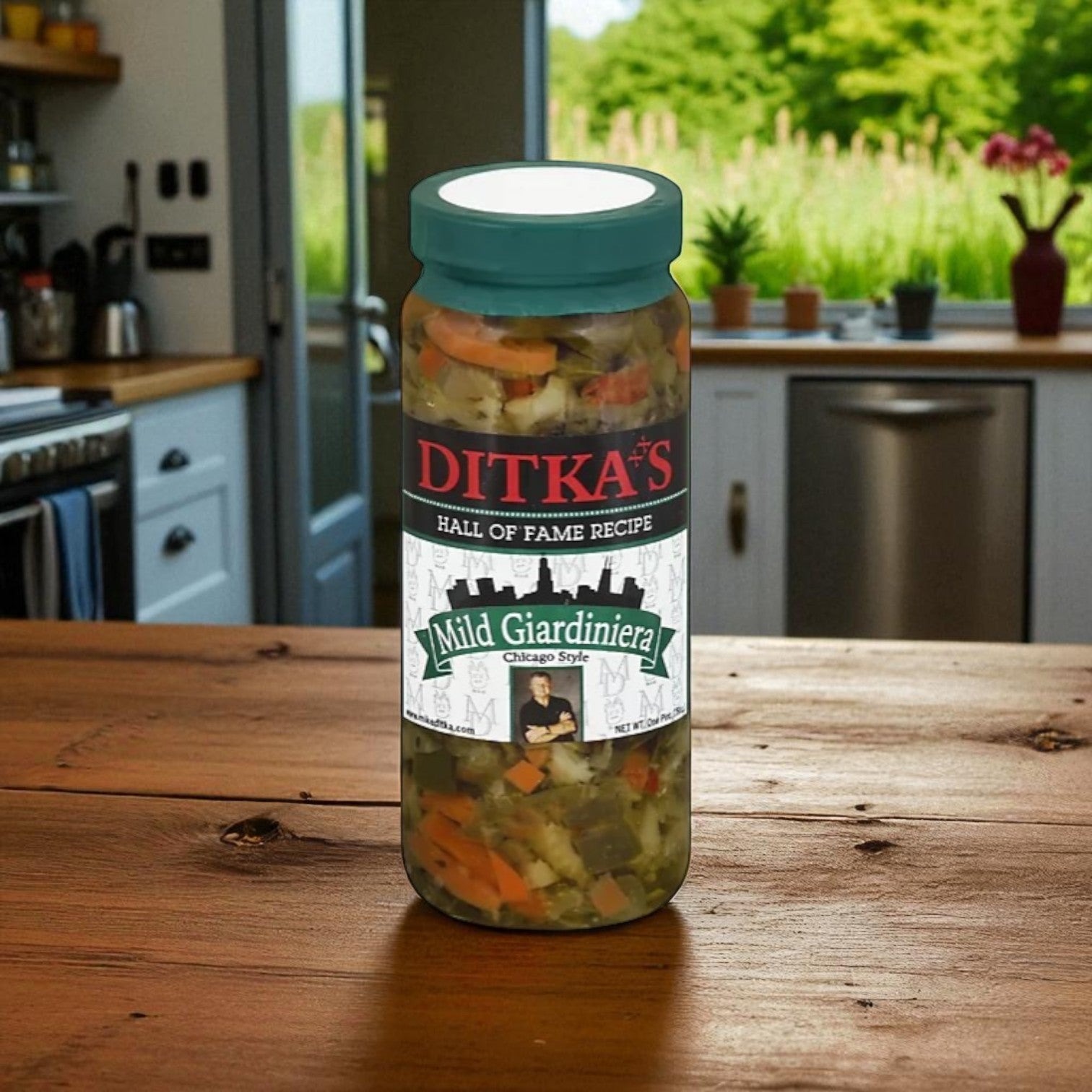 Ditka’s Chicago Combo: Mild Giardiniera 16 oz & Italian Beef 2.25 lbs