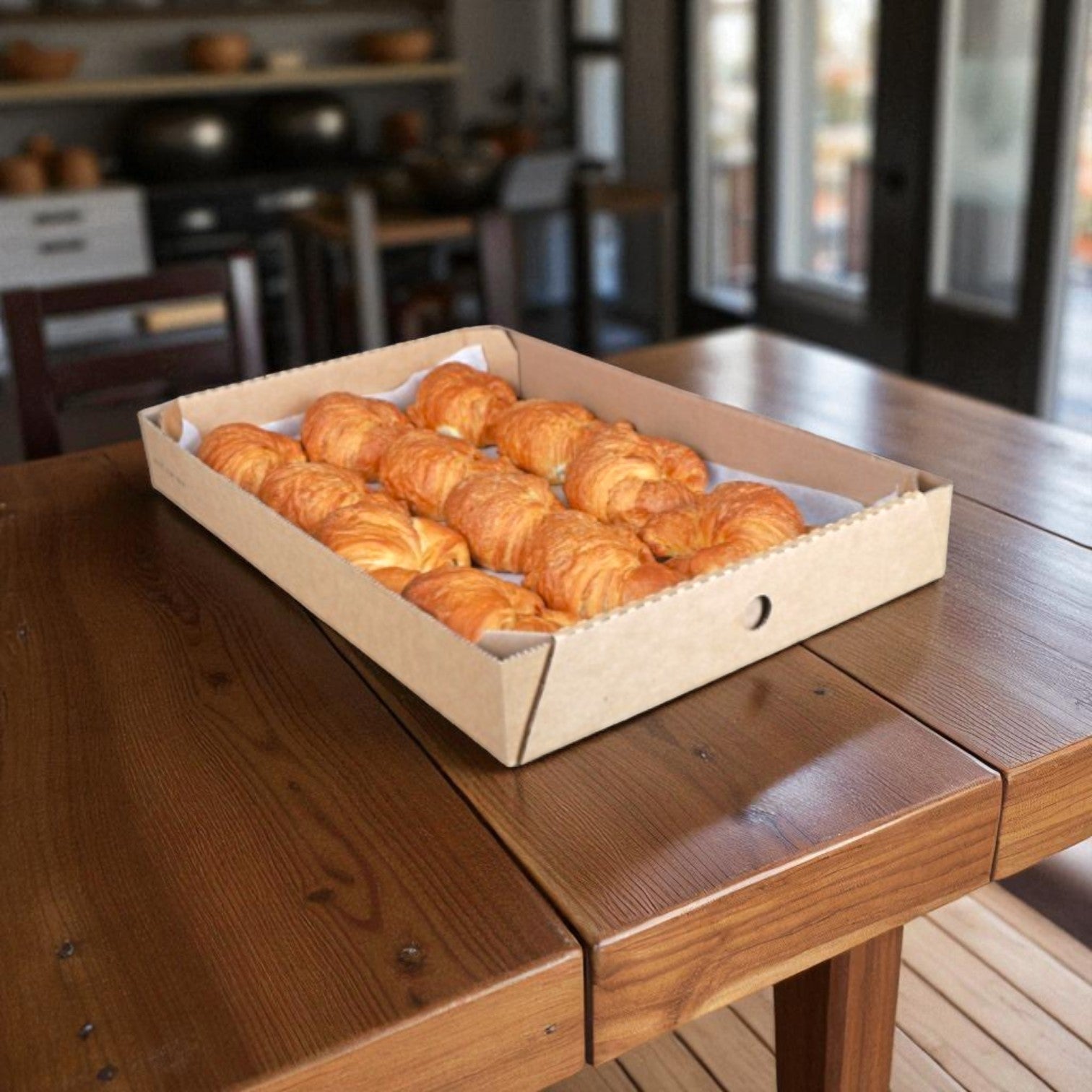 Butter Curved Croissants- 48 Count(3oz)-1 Case