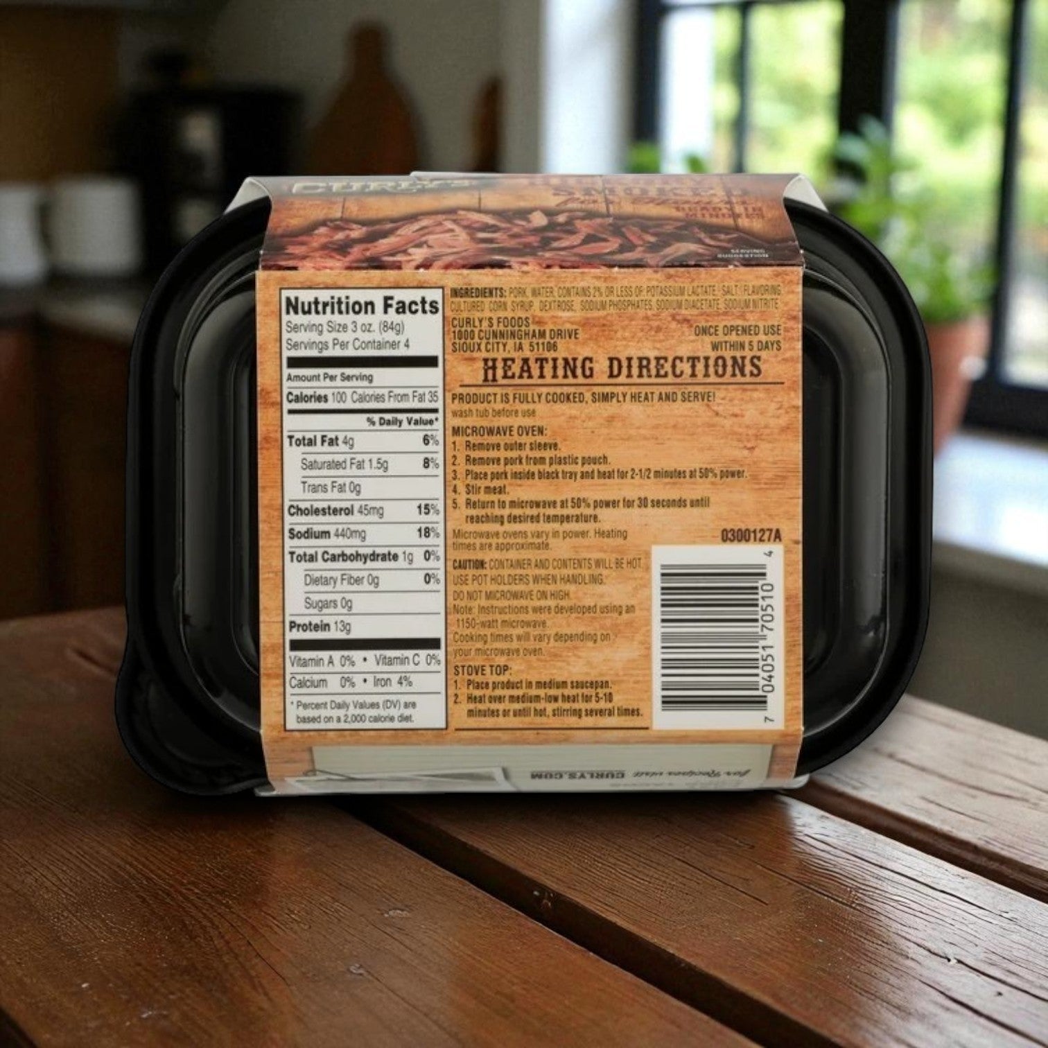 Curly’s BBQ Favorites Pack – Pulled Chicken 16 oz & Ribs 12 oz