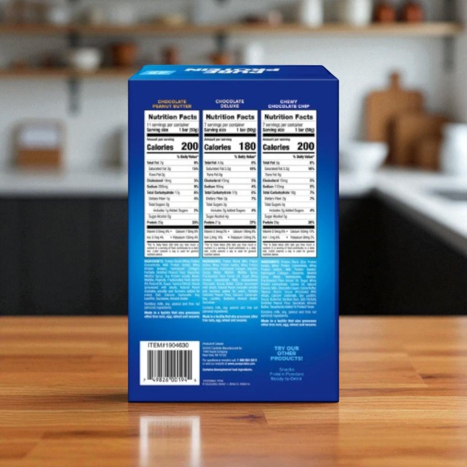 Pure Protein Bars, Variety Pack, 25-count- 1 Case