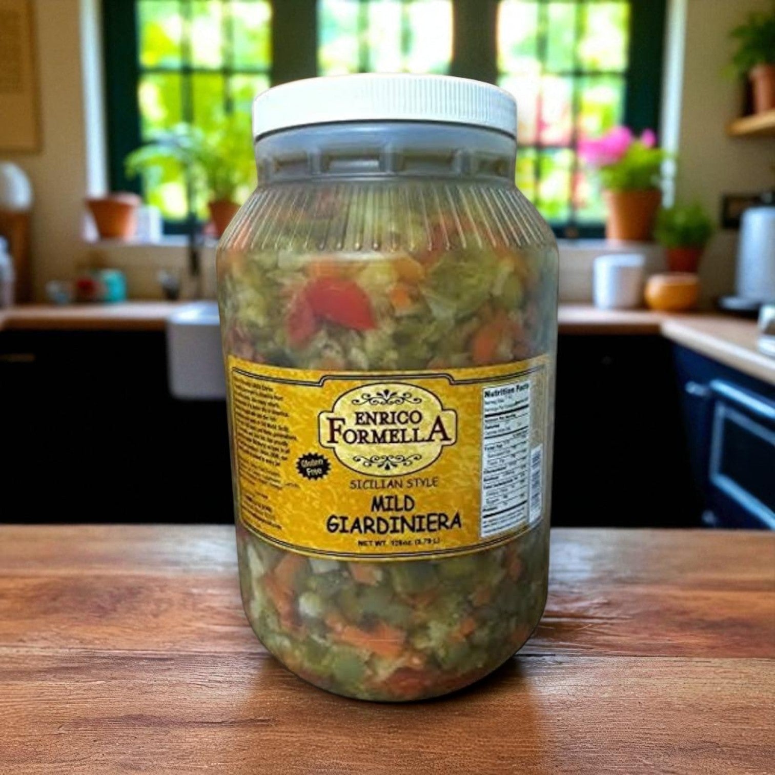 Italian Style Mild Giardiniera – 1 Gal, 3 Pack